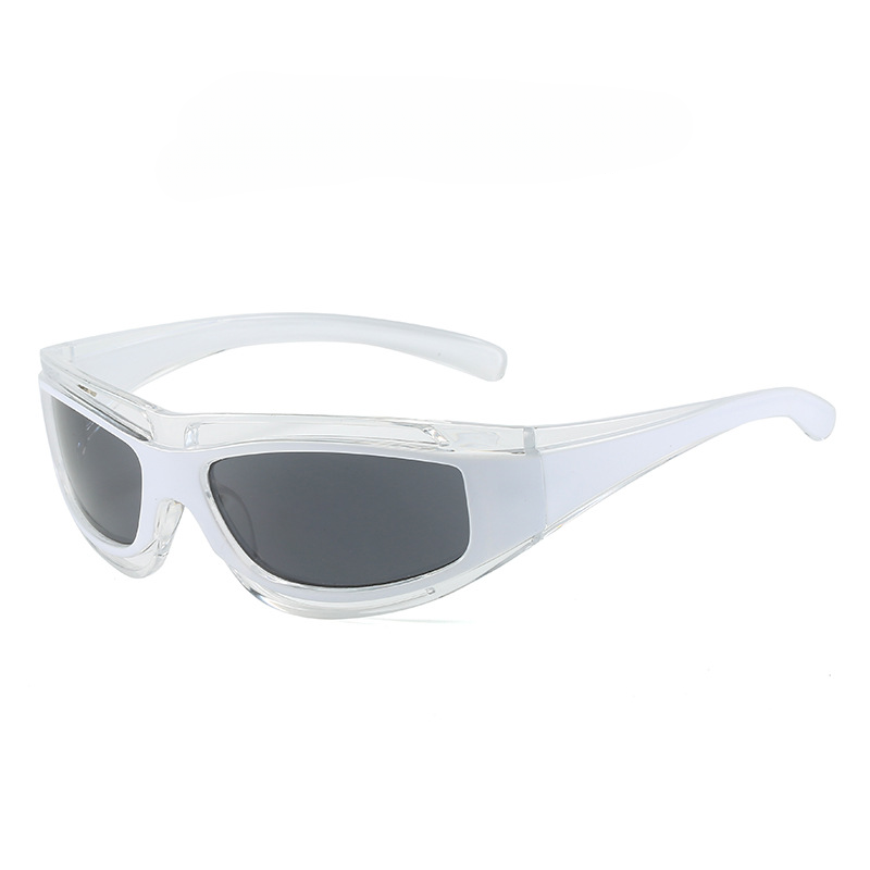 Gafas de sol de PC de estilo de tecnología Future de Y2k Future